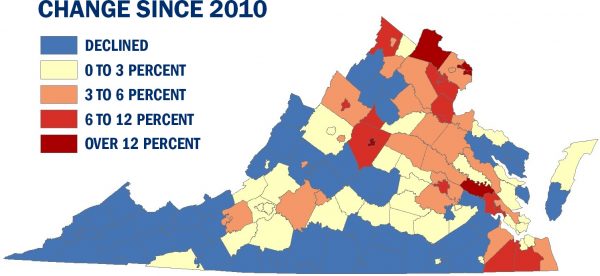Population Growth in Frederick County, VA – Colony Realty – Residential ...